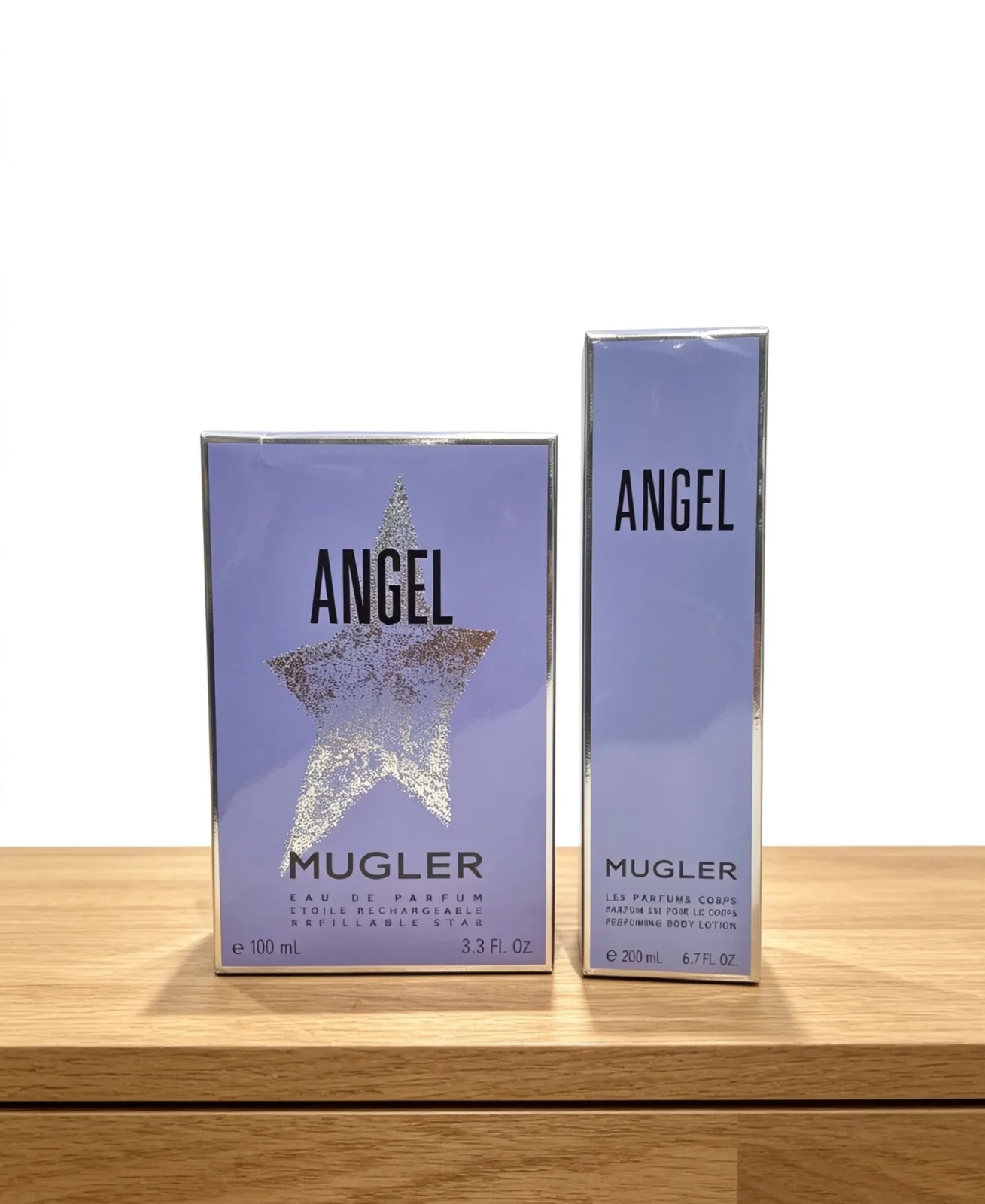 Imagem da campanha Kit Angel Mugler